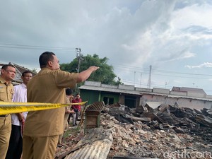 Bupati Blora Sebut Kebakaran Pasar Medang Akibat Korsleting