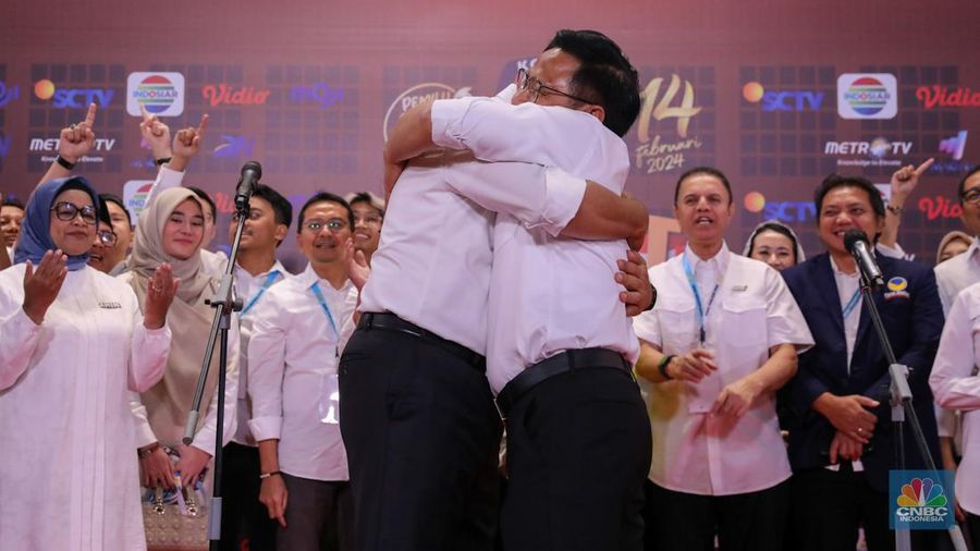 Debat Cawapres ke 4 di JCC, Senayan, Jakarta, 22/1. (CNBC Indonesia/Muhammad Sabki)