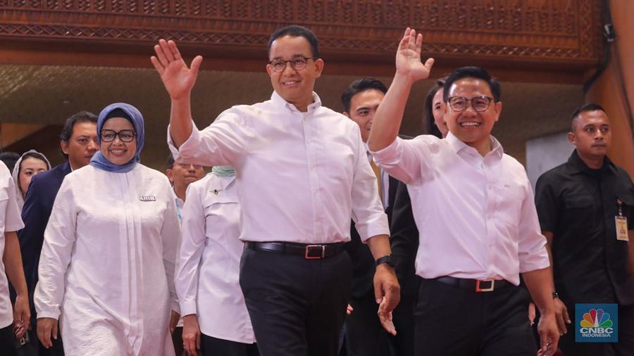 Debat Cawapres ke 4 di JCC, Senayan, Jakarta, 22/1. (CNBC Indonesia/Muhammad Sabki)