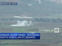 Video: Serangan Udara Israel Tewaskan Anggota Hizbullah di Lebanon