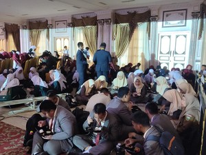 Antusiasme Peserta Saksikan #DemiIndonesia Cerdas Memilih di Palembang