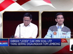 Video:Gibran "Ledek" Cak Imin Soal LFP Yang Sering Disebut Tom Lembong