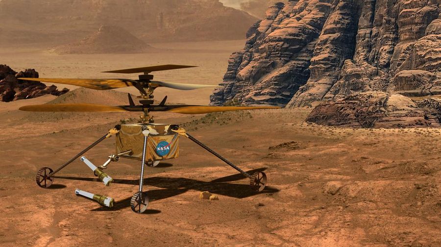 Helikopter Mars. (Dok. mars.nasa)