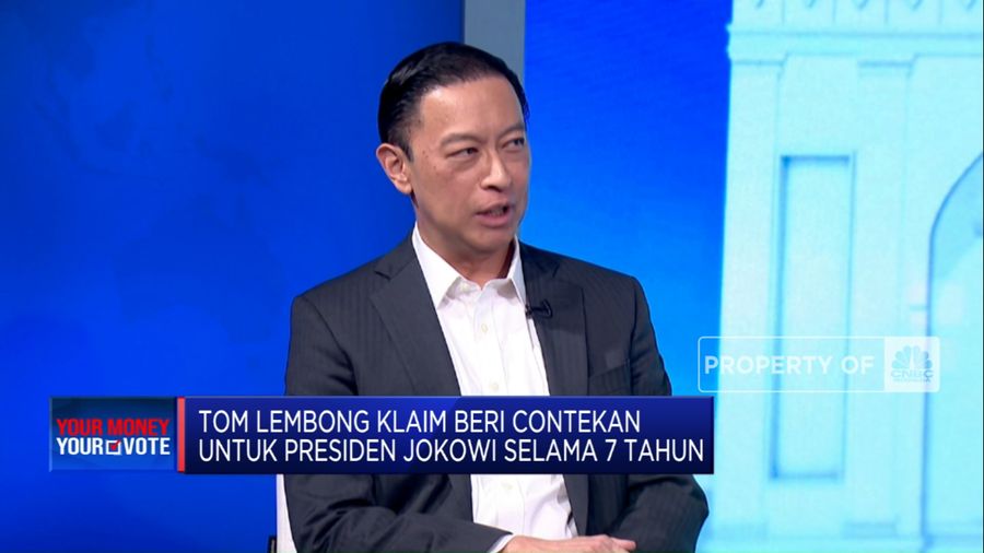 tom lombong  (CNBC Indonesia TV)