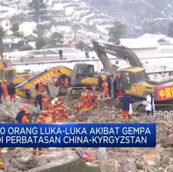 Video: Gempa di Perbatasan China-Kyrgyzstan, 50 Orang Terluka