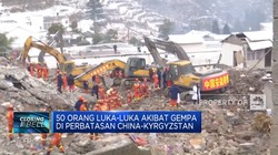 Video: Gempa di Perbatasan China-Kyrgyzstan, 50 Orang Terluka