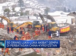 Video: Gempa di Perbatasan China-Kyrgyzstan, 50 Orang Terluka