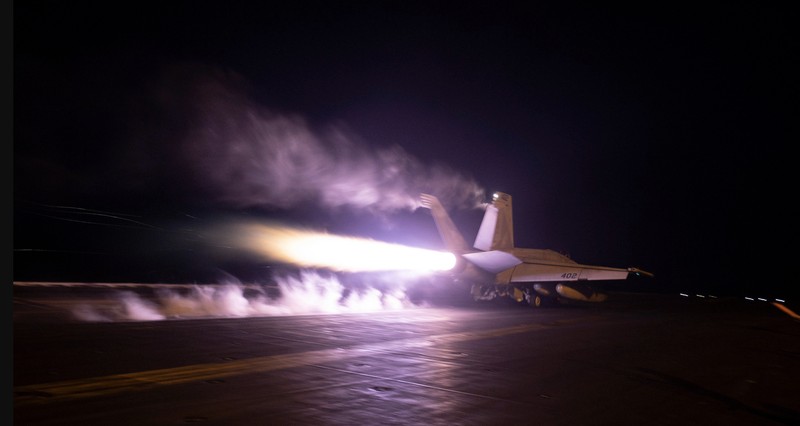 YEMEN-HOUTHIS/BRITAIN RAF Armourers (Weapon Technicians) prepare a Royal Air Force Typhoon FGR4.Royal Air Force Typhoon aircraft have conducted precision strike operations against Houthi military targets in response to further attacks on shipping in the Red Sea, in this undated handout image. UK MOD/Handout via REUTERS THIS IMAGE HAS BEEN SUPPLIED BY A THIRD PARTY NO RESALES. NO ARCHIVES. MANDATORY CREDIT