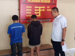 Dua Remaja Bawa Celurit Diamankan Saat Hendak Tawuran di Palembang