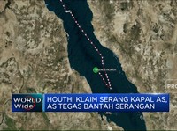 Video: Houthi Klaim Serang Kapal AS, AS Tegas Bantah Serangan