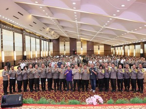 Polresta Pekanbaru Sebar 710 Personel Jaga 2.756 TPS saat Pemilu 2024