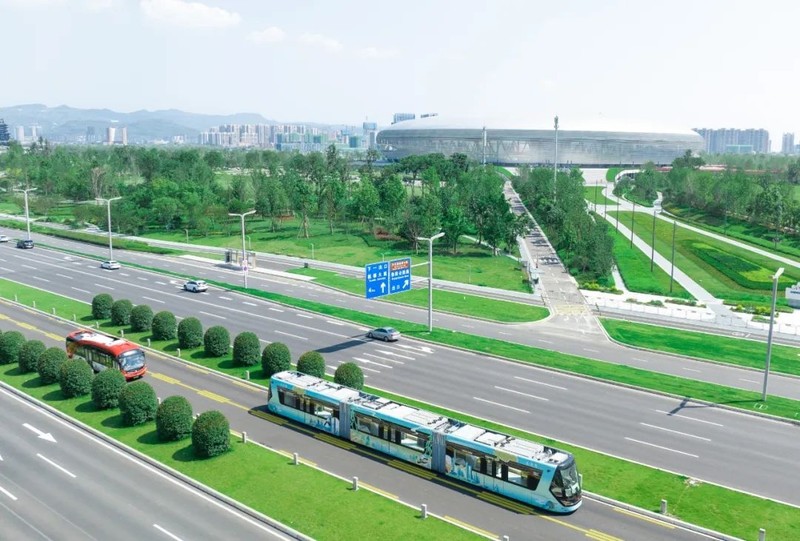 autonomous rail rapid transit (ART) (Foto: CRRC) autonomous rail rapid transit (ART) (Foto: CRRC)