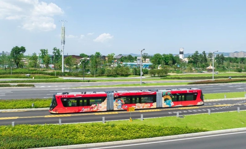 autonomous rail rapid transit (ART) (Foto: CRRC) autonomous rail rapid transit (ART) (Foto: CRRC)