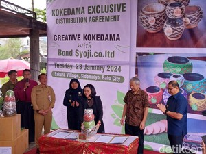 Kokedama Produk Petani Milenial Kota Batu Diekspor ke Jepang