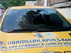 Polres Situbondo Lempar Kasus Perusakan Mobil Caleg Golkar ke Bawaslu