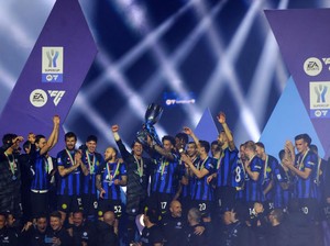 Napoli Vs Inter Milan: Dramatis, Nerazzurri Juara Piala Super Italia