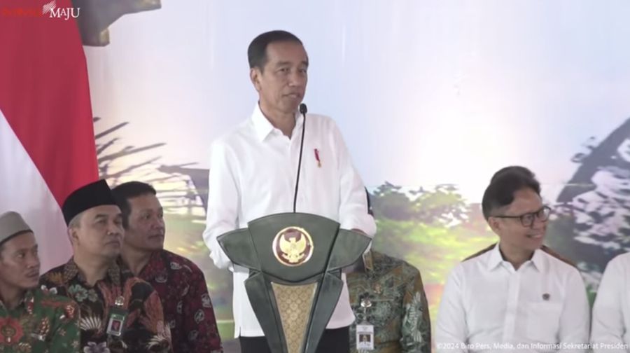 Presiden Jokowi Serahkan Sertipikat Tanah untuk Rakyat, Grobogan, 23 Januari 2024