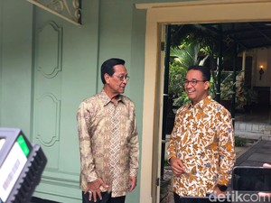 Ketemu Sultan HB X Sejam Lebih, Anies: Kami Matur Mohon Doa Restu