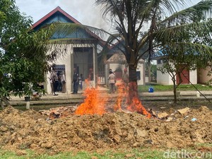 Balai Karantina Papua Barat Daya Musnahkan 1,6 Ton Daging Olahan Ilegal