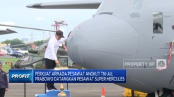 Video: Prabowo Serahkan Pesawat Super Hercules C-130J ke TNI AU