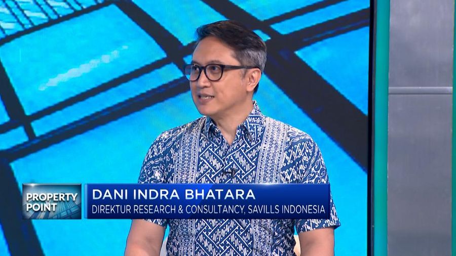 Direktur Research & Consultancy, Savills Indonesia, Dani Indra Bhatara dalam Property Point di CNBC Indonesia. (CNBC Indonesia TV)