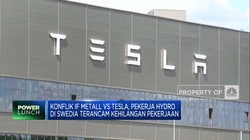 Video:IF Metall Vs Tesla, Pekerja Hydro Swedia Terancam Kehilangan Job