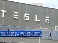 Video:IF Metall Vs Tesla, Pekerja Hydro Swedia Terancam Kehilangan Job