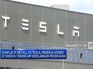 Video:IF Metall Vs Tesla, Pekerja Hydro Swedia Terancam Kehilangan Job