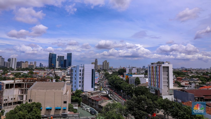 Kota Jakarta berawan pada Rabu (24/1/2024). (CNBC Indonesia/Faisal Rahman) Kota Jakarta berawan pada Rabu (24/1/2024). (CNBC Indonesia/Faisal Rahman)