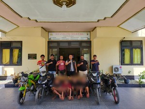 Polisi Tangkap Komplotan Pencuri di Labuan Bajo, 4 Motor-11 HP Diamankan