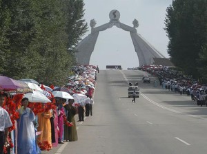 Ganggu Pemandangan, Korut Robohkan Monumen Diplomasi dengan Korsel