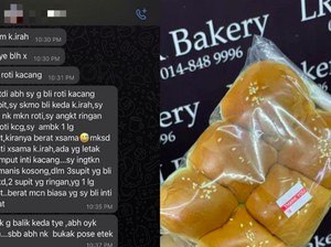 Penjual Roti Ini Dipuji Jujur, Memberi Info Produknya Ada yang Tak Bagus