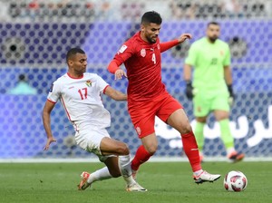 Hasil Piala Asia: Bahrain Kalahkan Yordania, Indonesia di Ujung Tanduk