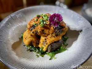 Saikoro Mentai dari Daging Sapi Premium Queensland Ada di Restoran Ini