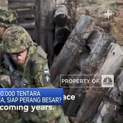 Video: NATO Terjunkan 90.000 Tentara Hingga Dekat Rusia, Perang Besar?
