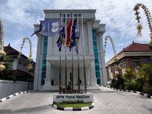 Raih Satu Kursi DPR RI, Kantor NasDem Bali Batal Jadi Kedai Kopi