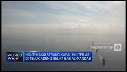 Video: Houthi Akui Serang Kapal Militer AS Di Laut Merah