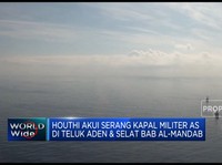 Video: Houthi Akui Serang Kapal Militer AS Di Laut Merah
