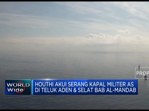 Video: Houthi Akui Serang Kapal Militer AS Di Laut Merah