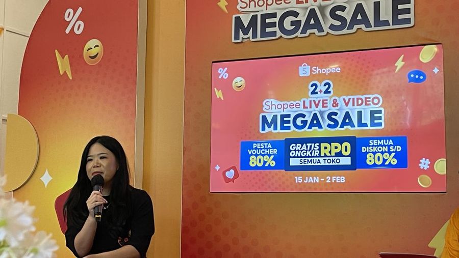 Konferensi Pers “Welcoming New Year with Shopee”/Teti Purwant