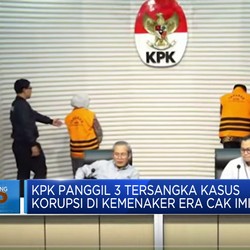 Video: KPK Panggil 3 Tersangka Kasus Korupsi di Kemenaker Era Cak Imin