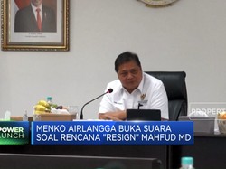 Video: Menko Airlangga Buka Suara Soal Rencana "Resign" Mahfud MD
