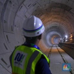 Di Bawah Monas Ternyata Ada Terowongan MRT, Ini Penampakannya