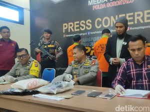 3 Pengedar Narkoba di Gorontalo Ditangkap, 22 Gram Sabu Disita