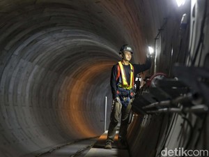 Proyek MRT Thamrin-Monas Sudah 71,96%, Begini Progresnya
