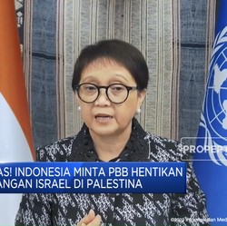 Video:Tegas! Indonesia Minta PBB Hentikan Serangan Israel di Palestina