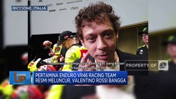 Video: Valentino Rossi Bangga Kolaborasi dengan Pertamina Enduro