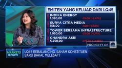 Video: Daftar Baru Saham LQ45, Empat Saham Baru Ini Masuk