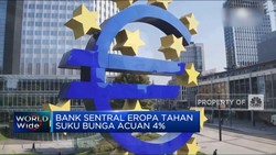 Video: Bank Sentral Eropa Tahan Suku Bunga Acuan 4%