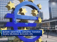 Video: Bank Sentral Eropa Tahan Suku Bunga Acuan 4%